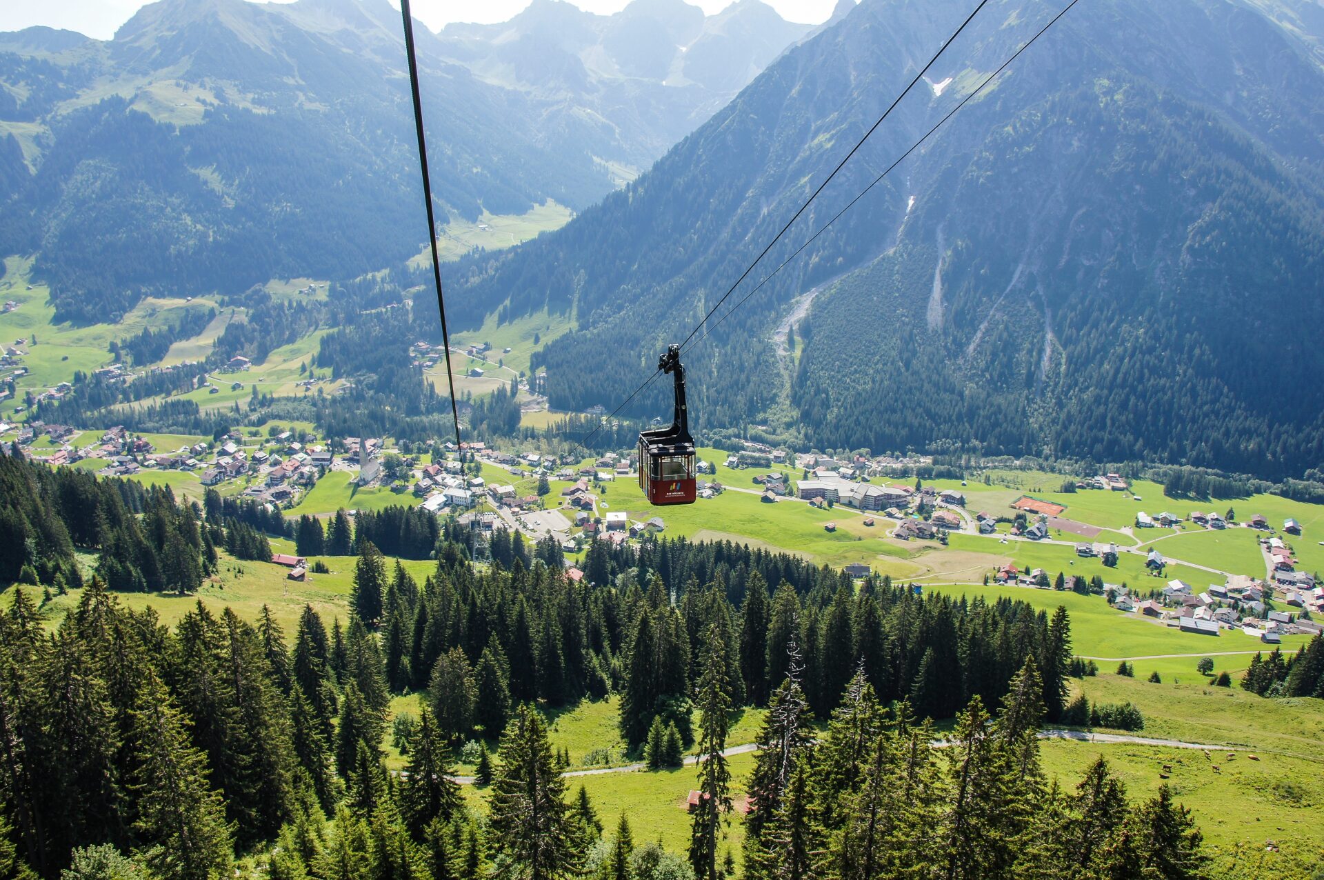 Bergbahnticket inkludiert